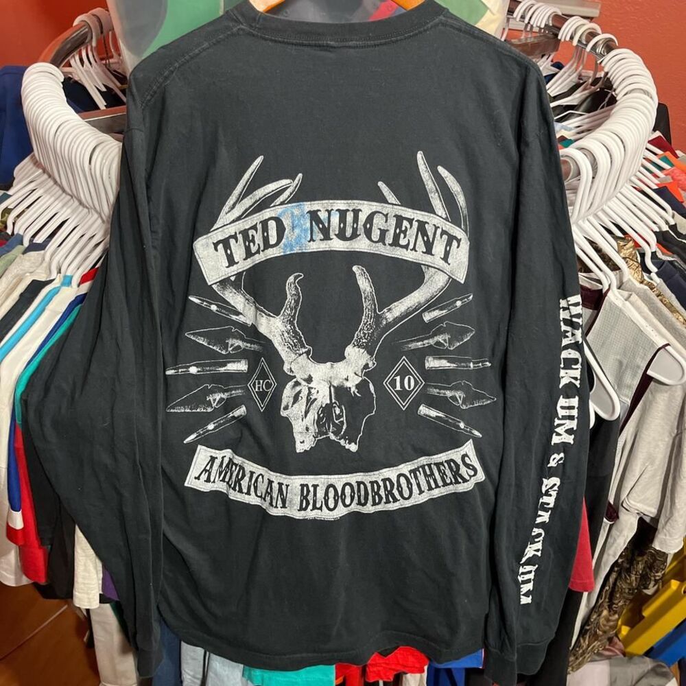 Black Ted Nugent long sleeve shirt